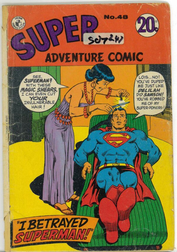 SUPER ADVENTURE COMIC (1960-1975 SERIES) #48: GD