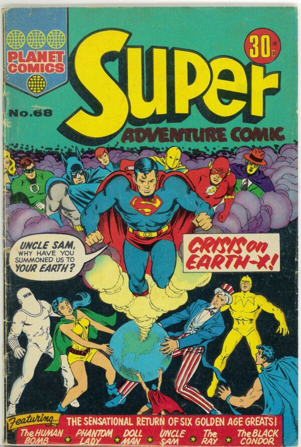 SUPER ADVENTURE COMIC (1960-1975 SERIES) #68: GD/VG