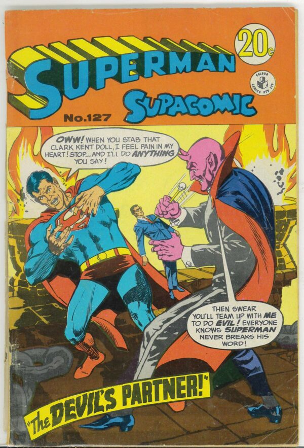 SUPERMAN SUPACOMIC (1958-1982 SERIES) #127: GD
