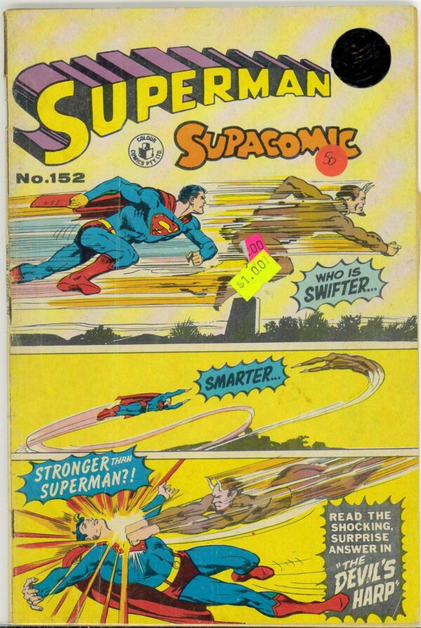 SUPERMAN SUPACOMIC (1958-1982 SERIES) #152: VG