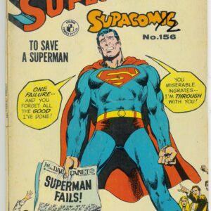 SUPERMAN SUPACOMIC (1958-1982 SERIES) #156: GD/VG SUPERMAN SUPACOMIC (1958-1982 SERIES) #156: GD/VG