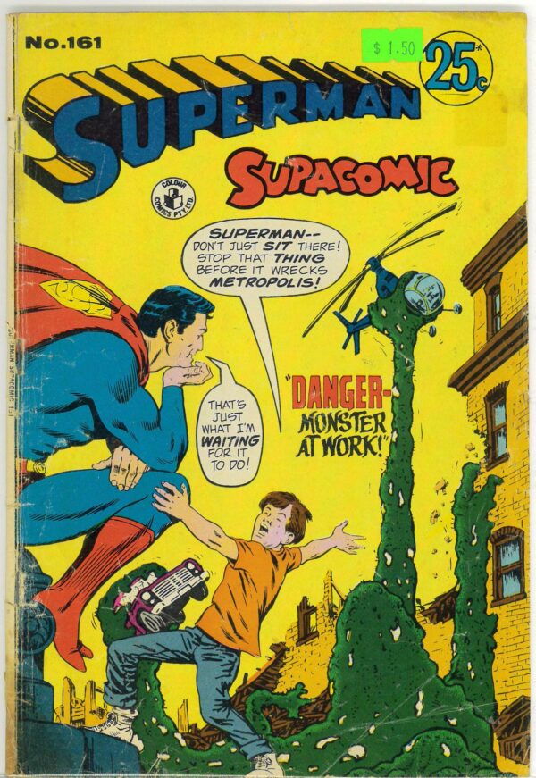 SUPERMAN SUPACOMIC (1958-1982 SERIES) #161: GD