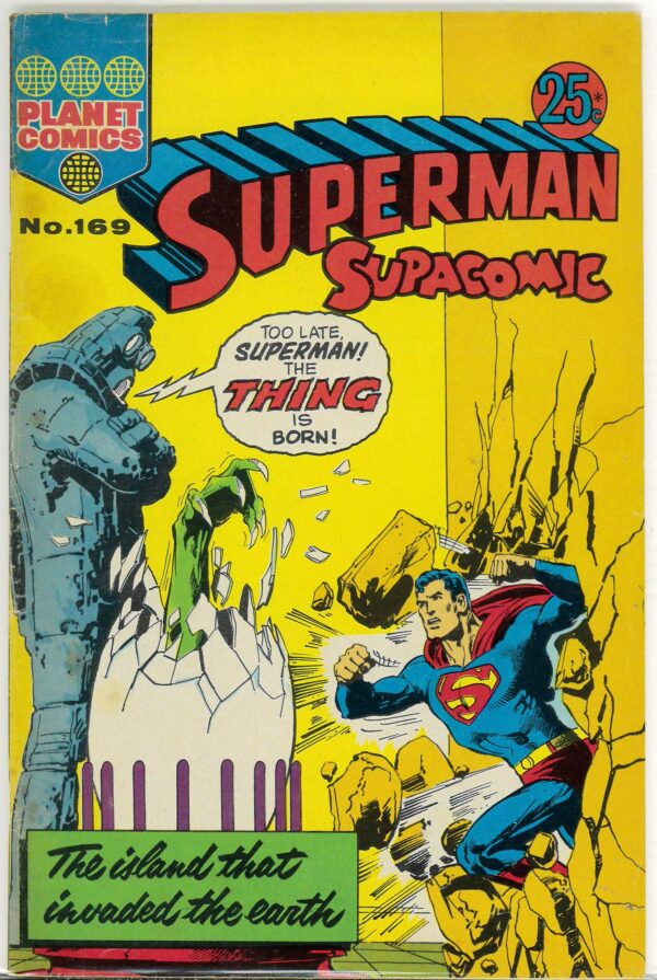 SUPERMAN SUPACOMIC (1958-1982 SERIES) #169: VG