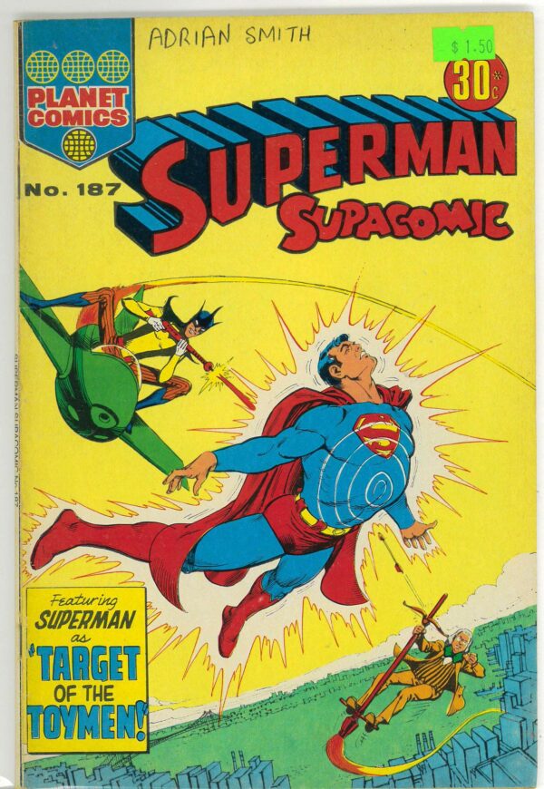 SUPERMAN SUPACOMIC (1958-1982 SERIES) #187: VG