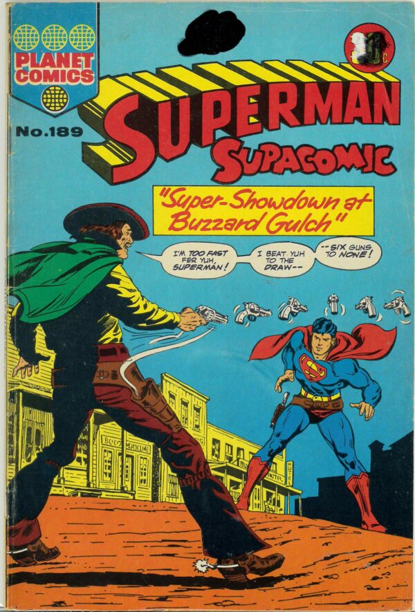 SUPERMAN SUPACOMIC (1958-1982 SERIES) #189: GD/VG