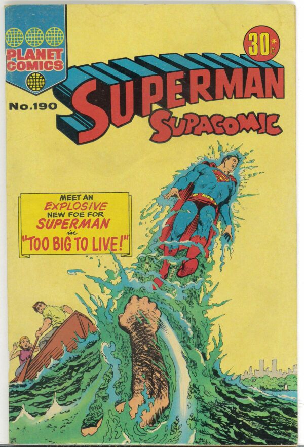 SUPERMAN SUPACOMIC (1958-1982 SERIES) #190: VG/FN