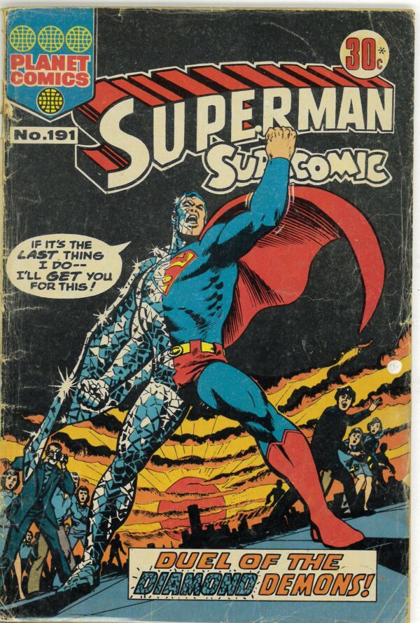 SUPERMAN SUPACOMIC (1958-1982 SERIES) #191: FR/GD