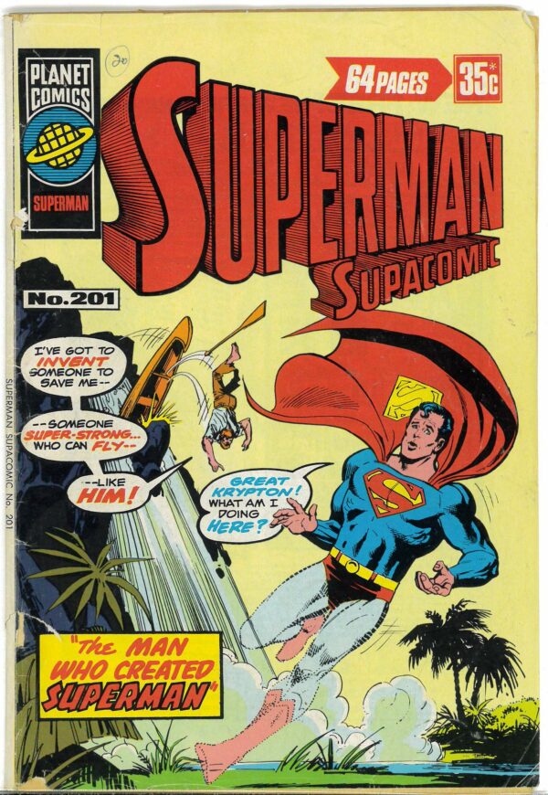 SUPERMAN SUPACOMIC (1958-1982 SERIES) #201: FR/GD
