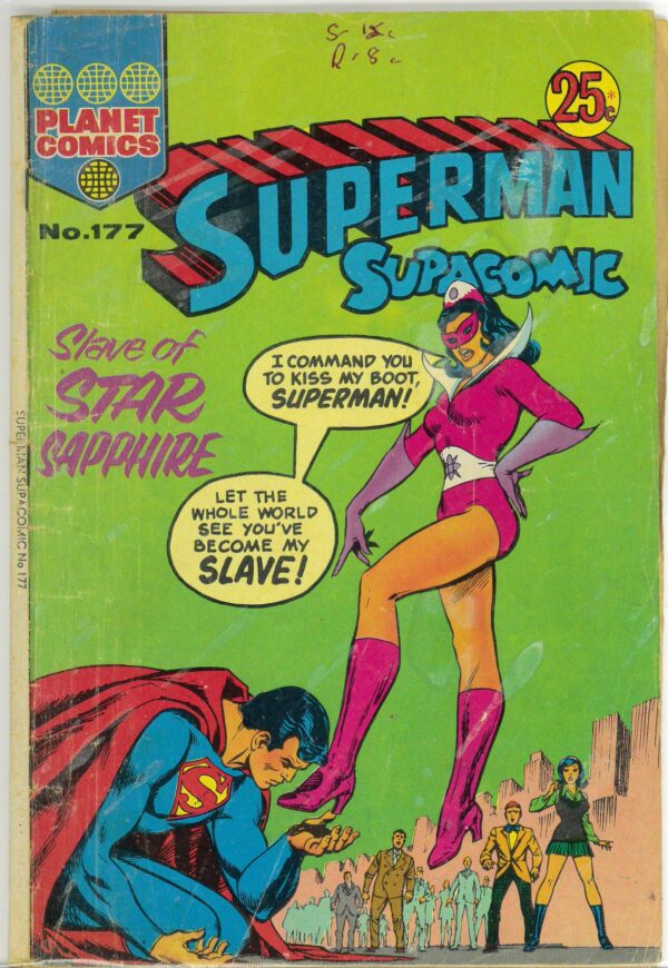SUPERMAN SUPACOMIC (1958-1982 SERIES) #177: GD