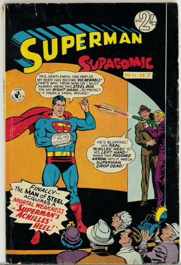 SUPERMAN SUPACOMIC (1958-1982 SERIES) #87: VG/FN