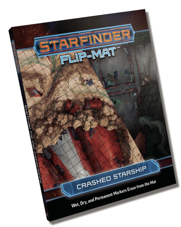 STARFINDER RPG #104: Crashed Starship flipmat