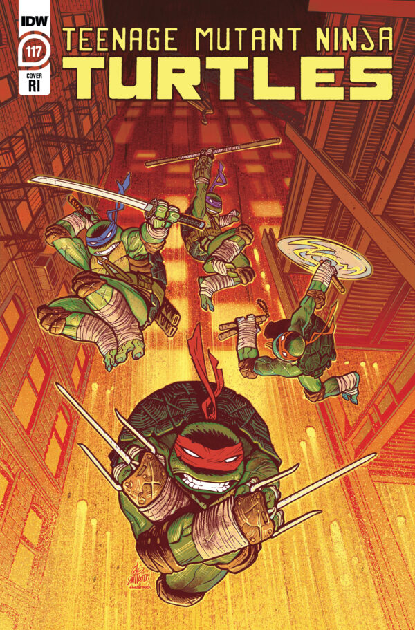 TEENAGE MUTANT NINJA TURTLES (2011-2024: VARIANT) #117: Sam Lofti RI cover