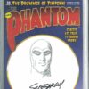 PHANTOM SKETCH COVER #1: Signed and Sketch by Sy Barry – COA – Halo Graded 9.8 (NM/M)