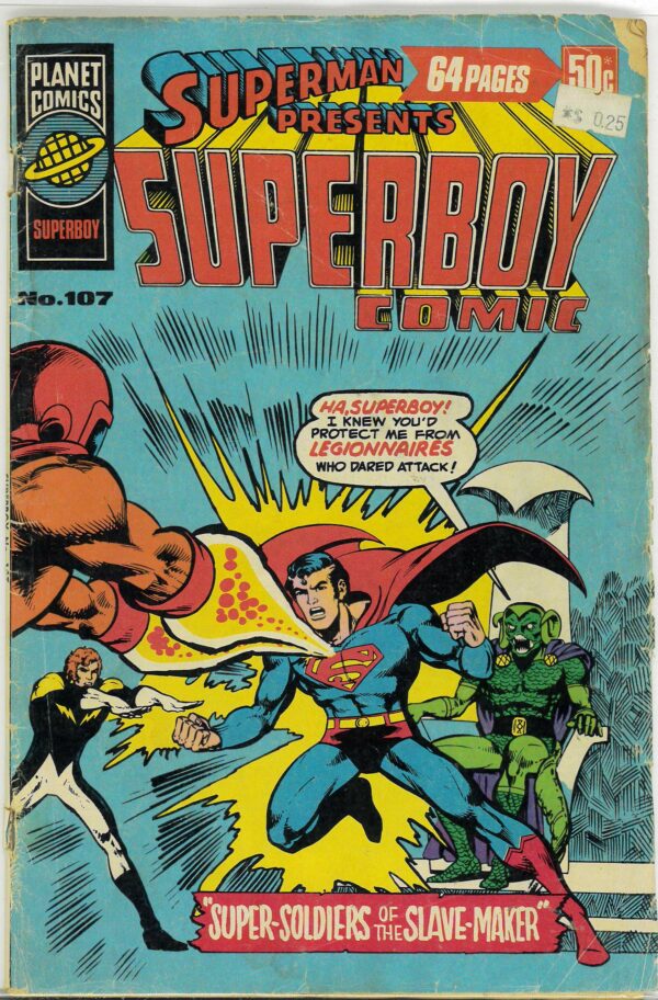 SUPERMAN PRESENTS SUPERBOY COMIC (1976-1979 SERIES #107: GD