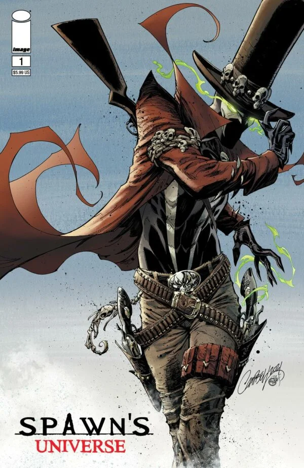 SPAWN’S UNIVERSE #1: J. Scott Campbell cover B