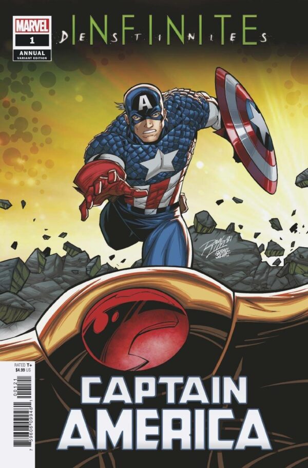 CAPTAIN AMERICA ANNUAL (2021 SERIES) #1: Ron Lim connecting cover