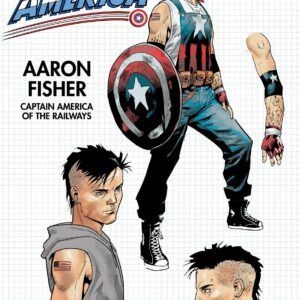 UNITED STATES OF CAPTAIN AMERICA #1: Jan Bazaldua Design cover