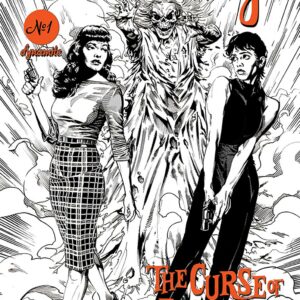 BETTIE PAGE & THE CURSE OF THE BANSHEE #1: Stephen Mooney Pencil Art cover