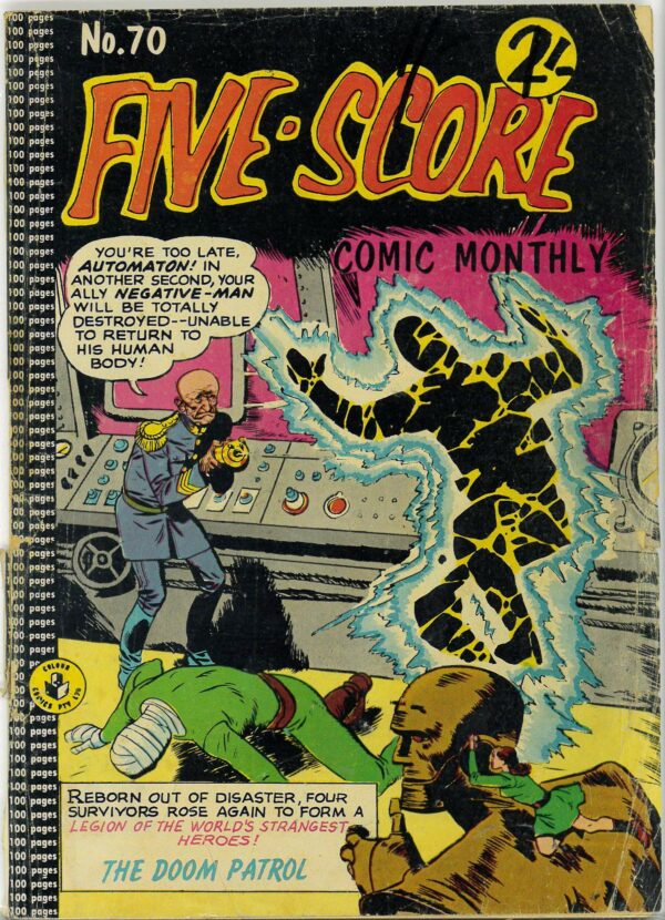 FIVE-SCORE COMIC MONTHLY (1958-1965 SERIES) #70: GD/VG