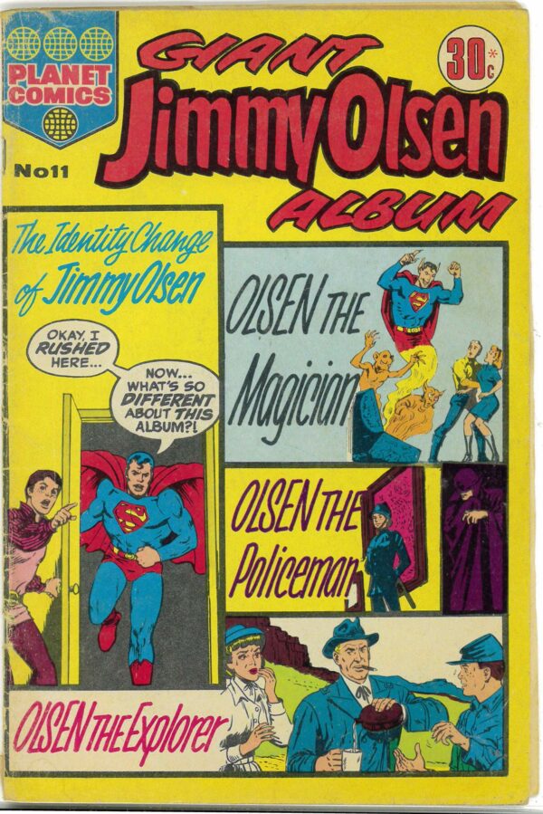JIMMY OLSEN (GIANT/ALBUM) (1966-1975 SERIES) #11: Jack Kirby Newsboy Legion (VG)