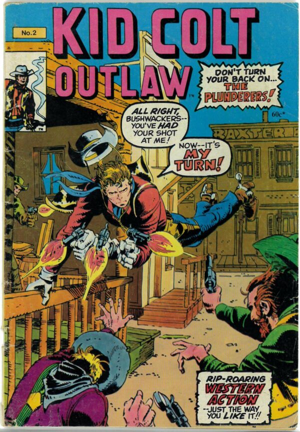 KID COLT OUTLAW (1975-1981 SERIES) #2: Stan Lee (GD)