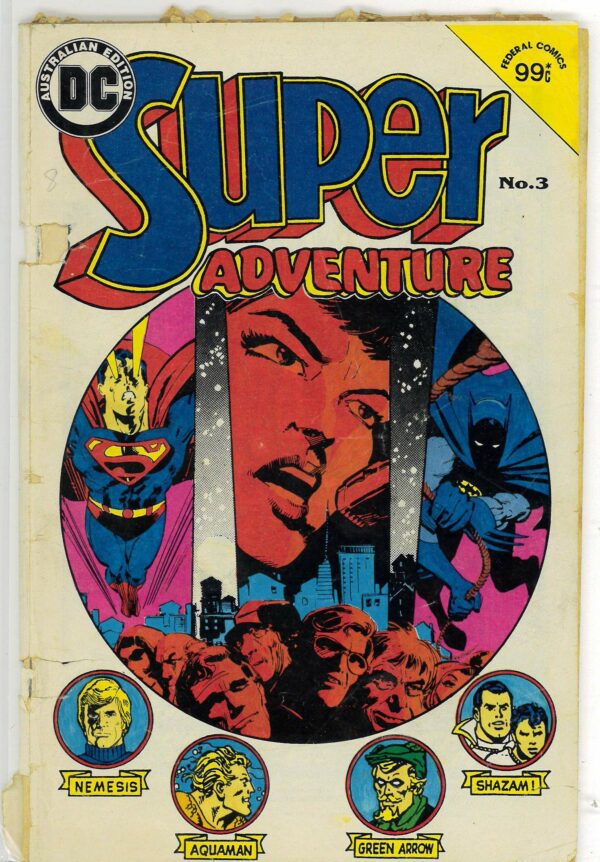 SUPER ADVENTURE (1984-1986 SERIES) #3: FR/GD