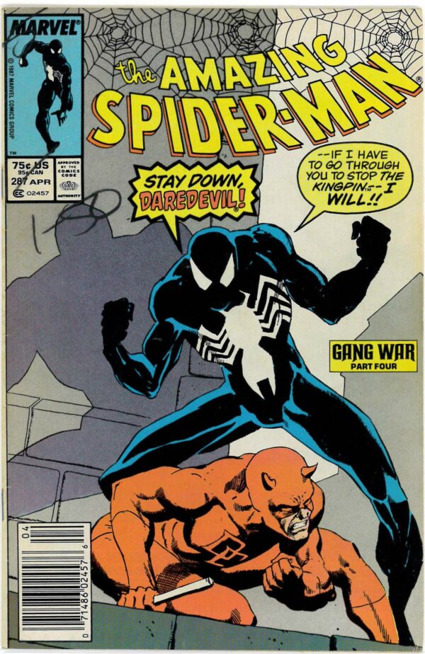 AMAZING SPIDER-MAN (1962-2018 SERIES) #287: Newsstand Edition – 9.0 (VF/NM)