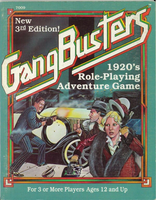 GANGBUSTERS RPG (3RD ED.): Core System – Brand New but cover skuffed (7009)