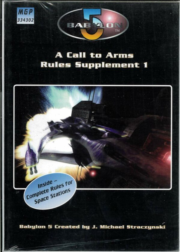 BABYLON 5 RPG #2831: Call to Arms Supplement 1 – Brand New (NM) – MONG2831
