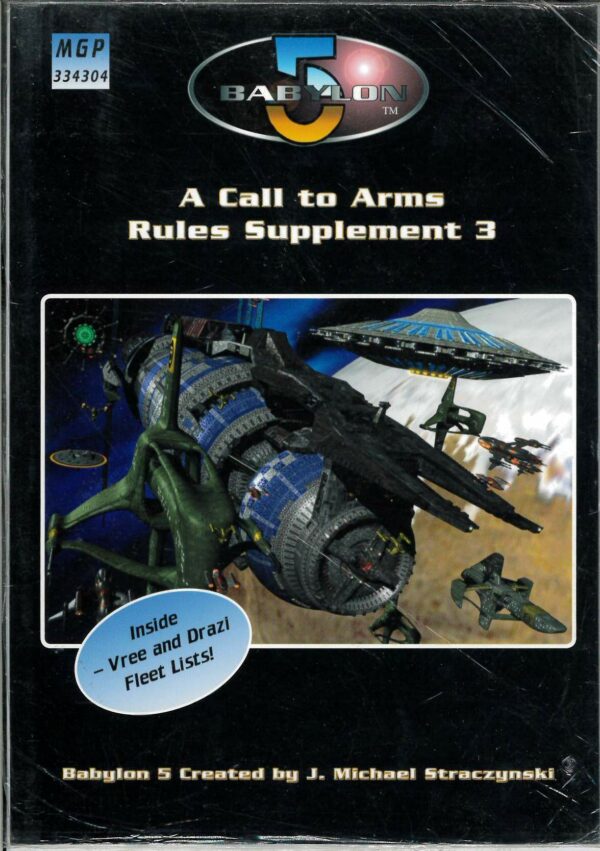 BABYLON 5 RPG #2833: Call to Arms Supplement 3 – Brand New (NM) – MONG2833