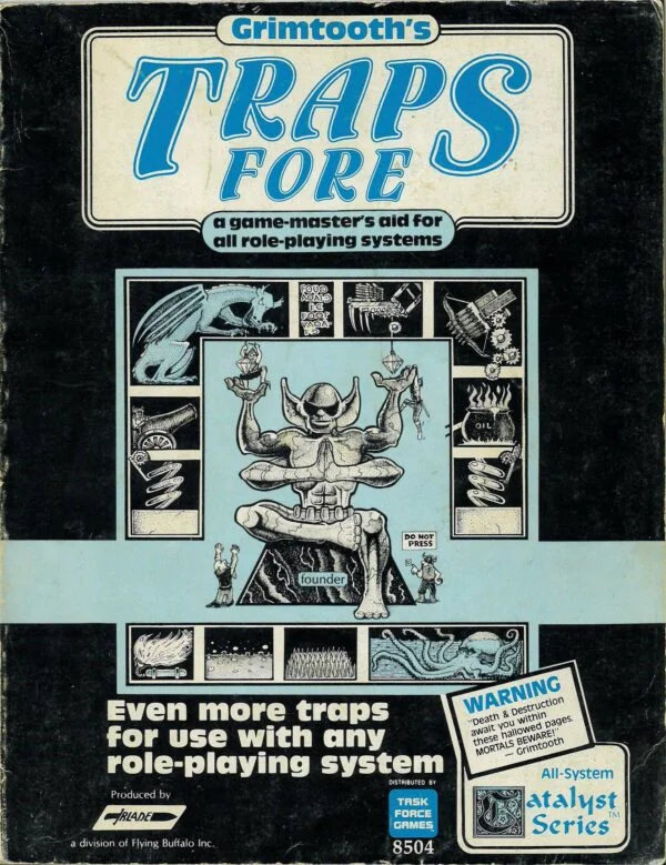 GRIMTOOTH’S TRAPS #4: Traps Fore (Very Good/Fine)