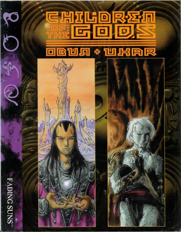 FADING SUNS RPG 1ST EDITION #232: Children of the Gods: Obvn & Ukar – Brand New (NM)