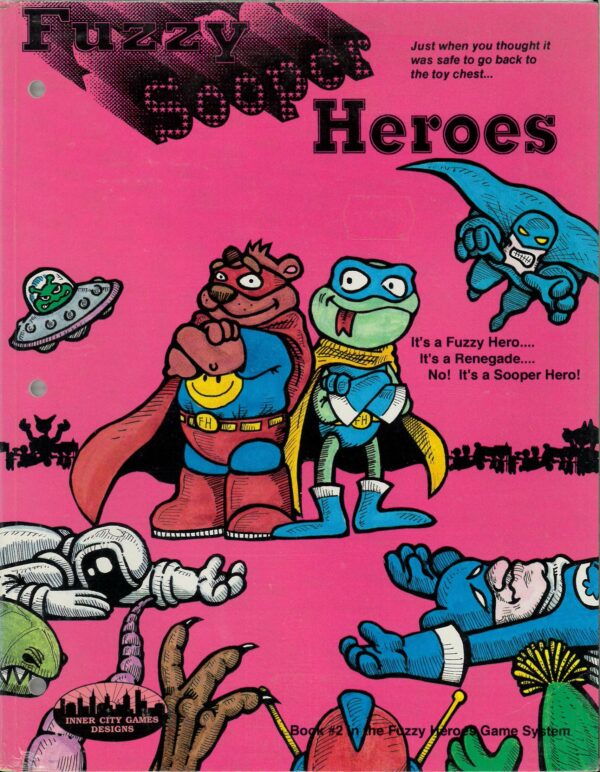 FUZZY SOOPER HEROES #7202: Superbook – Brand New (NM)