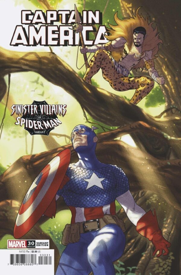 CAPTAIN AMERICA (2018-2021 SERIES) #30: Taurin Clarke Spider-man Villains cover