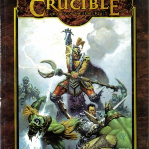 CRUCIBLE MINIATURES #9000: Core Rules (Conquest of the Final Realm) Brand New (NM) 9000