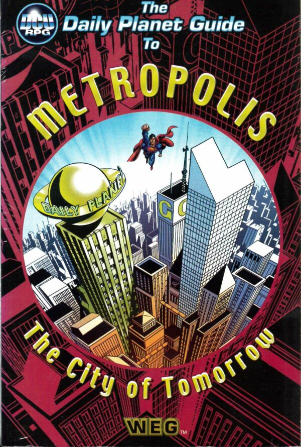 DC UNIVERSE RPG #2005: Metropolis Travel Guide – Brand New (NM) – 52005