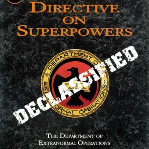 DC UNIVERSE RPG #2012: Directive on Superpowers – Brand New (NM) – 52012