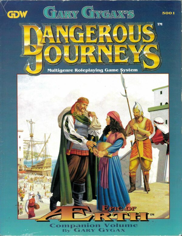 DANGEROUS JOURNEYS: MYTHUS RPG (GARY GYGAX) #2: Epic of Aerth (5001) (NM)