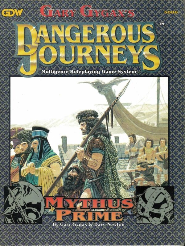 DANGEROUS JOURNEYS: MYTHUS RPG (GARY GYGAX) #7: Mythus Prime (5006) (VF/NM)