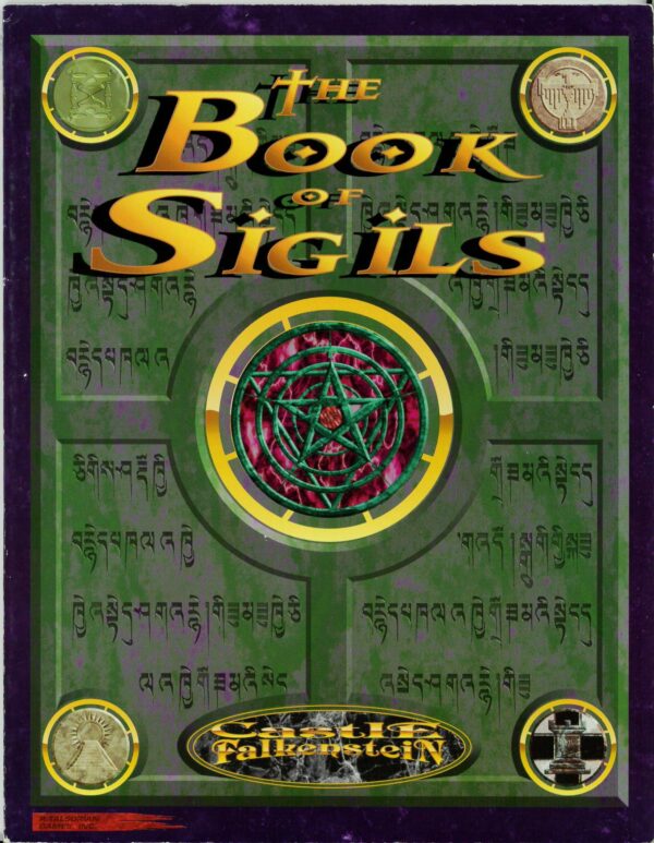 CASTLE FALKENSTEIN RPG #6041: Book of Sigils – VF/NM – 6041