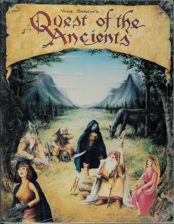 QUEST OF THE ANCIENTS RPG: Core Rules (2nd Edition) – Brand New (NM) – 0001