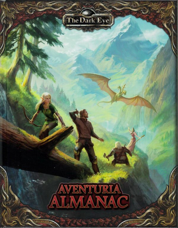 THE DARK EYE RPG #10: Aventuria Almanac (HC) Brand New (NM) – US25002E