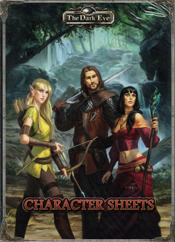 THE DARK EYE RPG #13: Character Sheets – Brand New (NM) – US25505E