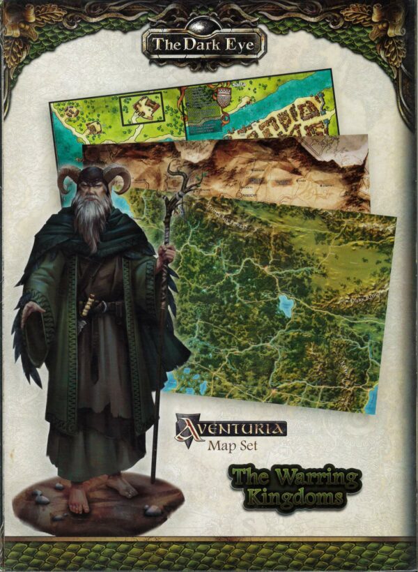 THE DARK EYE RPG #5: Warring Kingdom Map Pack – Brand New (NM) US25516E