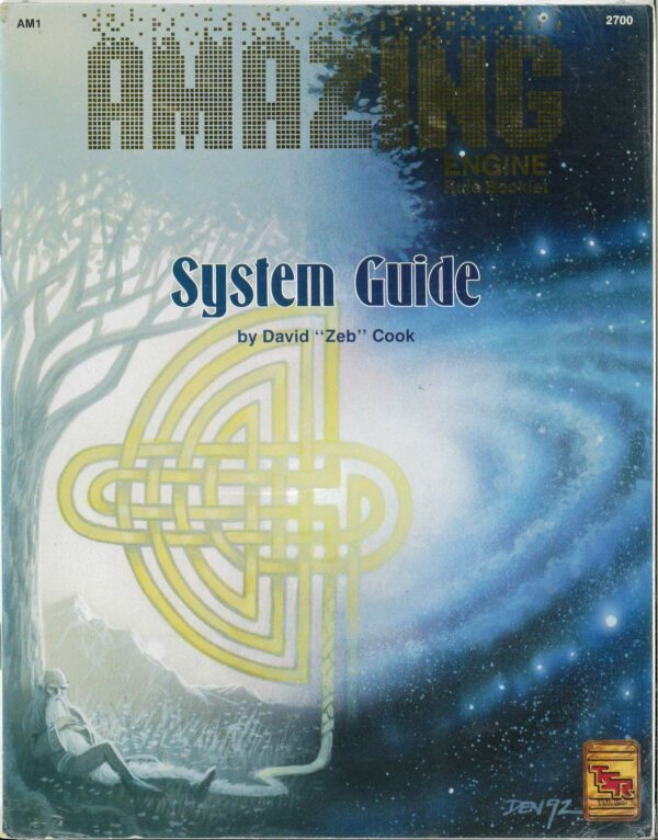 AMAZING ENGINE RPG #2700: Rule Booklet System Guide – Brand New (NM) – 2700