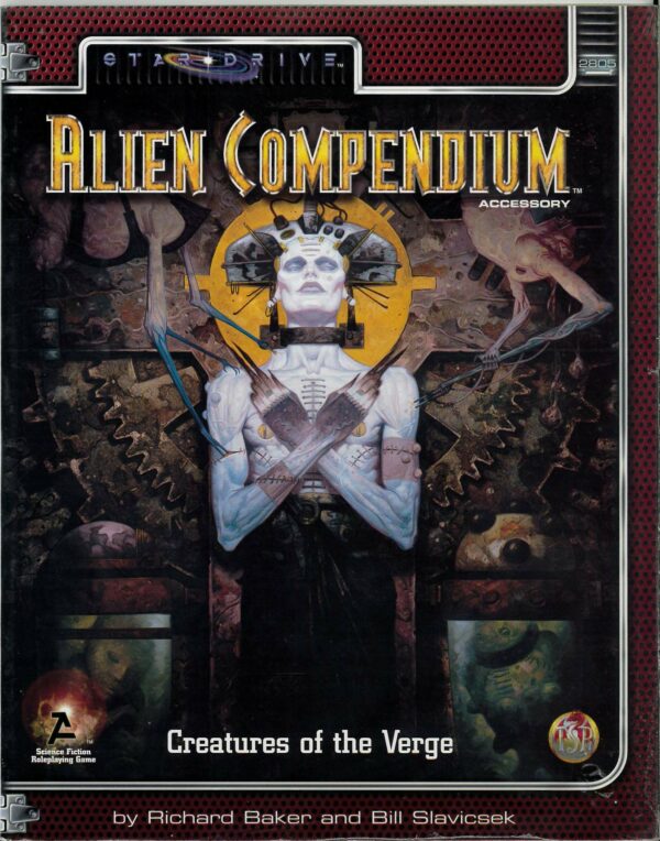 ALTERNITY RPG #2805: Star Drive: Alien Compendium Creatures/Verge – NM – 2805