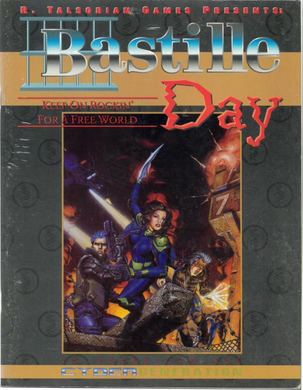 CYBERPUNK 2020 RPG #3261: Cybergeneration Bastille Day – Brand New (NM) – 3261