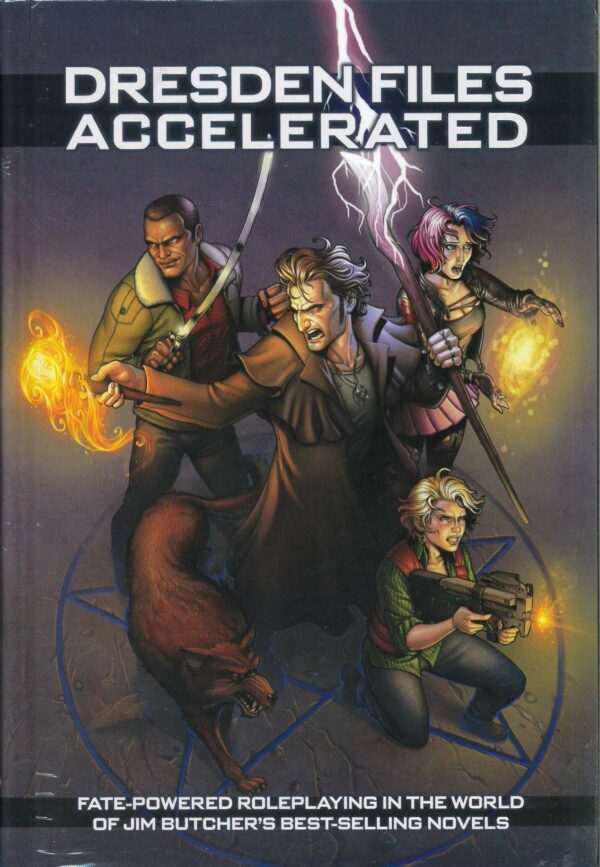 DRESDEN FILES RPG #1: Accelerated (HC) – Brand New (NM)