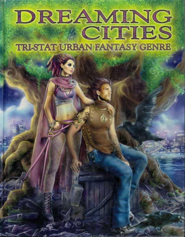 DREAMING CITIES: TRI STAT URBAN FANTASY GENRE RPG: Base System HC – Brand New (NM) – 18-003