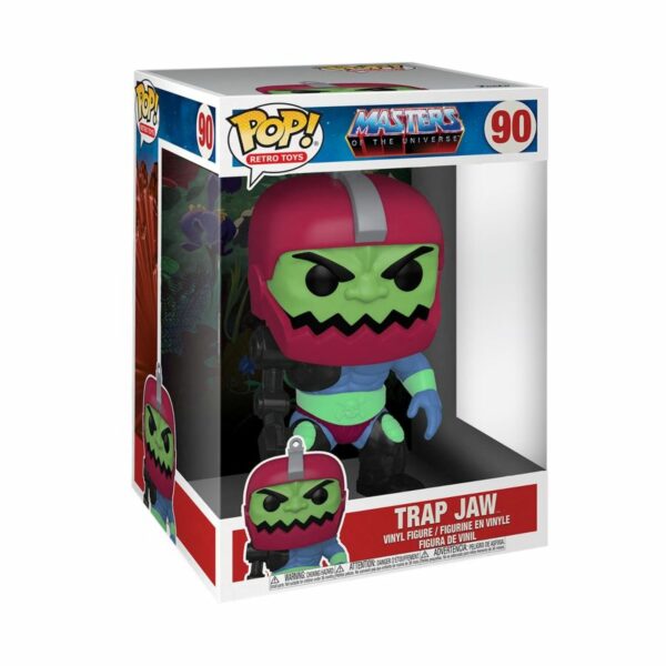 POP RETRO TOYS VINYL FIGURE #90: Trap Jaw 10 inch: Masters of the Universe
